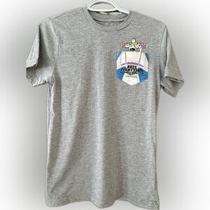 Buzz Lightyear Pocket Graphic T‑Shirt - Gray